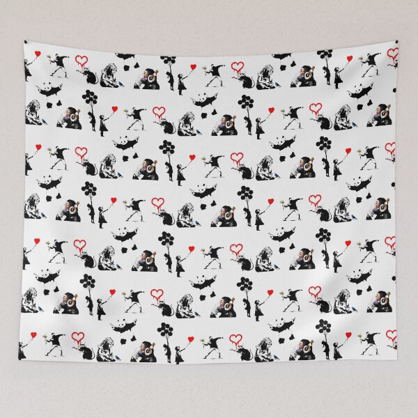 Item preview, Banksy Graffiti Collection designed and sold by Sageandzz.