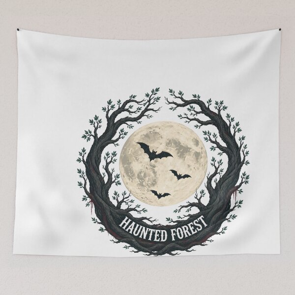 Item preview, Haunted Forest Canopy View designed and sold by LiviuGligoros.