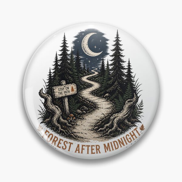 Item preview, Forest After Midnight – Moonlit Trail designed and sold by LiviuGligoros.
