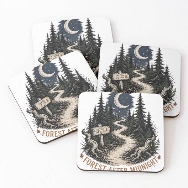 Item preview, Forest After Midnight – Moonlit Trail designed and sold by LiviuGligoros.