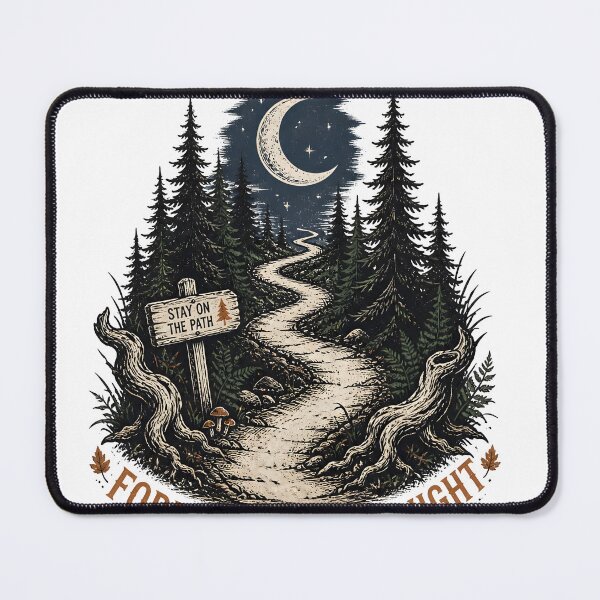 Item preview, Forest After Midnight – Moonlit Trail designed and sold by LiviuGligoros.