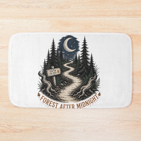 Item preview, Forest After Midnight – Moonlit Trail designed and sold by LiviuGligoros.
