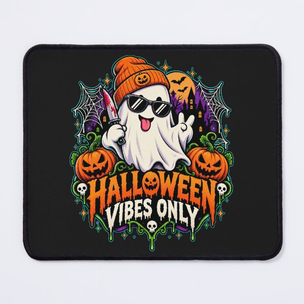 Item preview, Halloween Vibes, Halloween Vibes Only Cute Ghost Halloween designed and sold by graphic-genie.