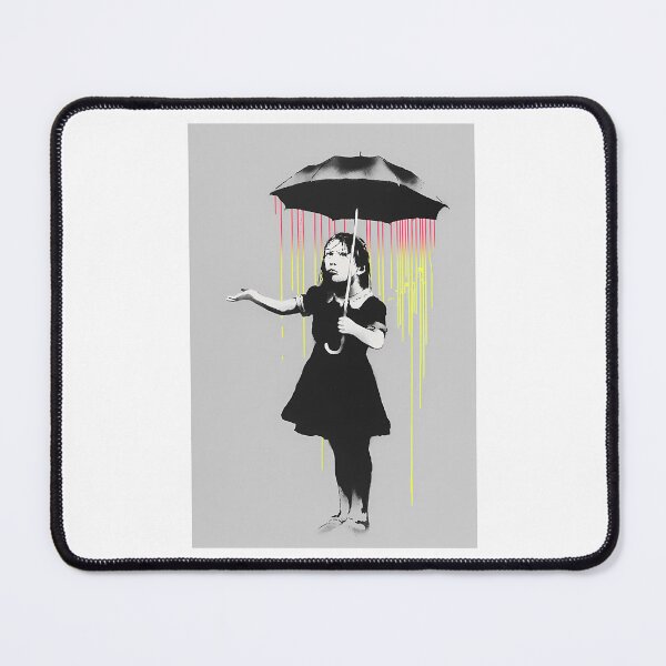 Item preview, Banksy Nola Umbrella Girl Art designed and sold by Sageandzz.