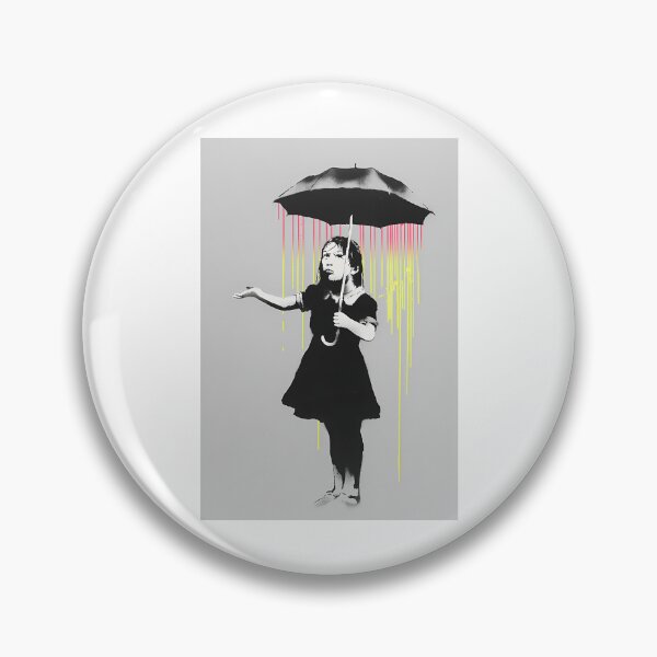 Item preview, Banksy Nola Umbrella Girl Art designed and sold by Sageandzz.