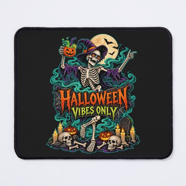 Item preview, Halloween Vibes, Halloween Vibes Only Skeleton Witch designed and sold by graphic-genie.