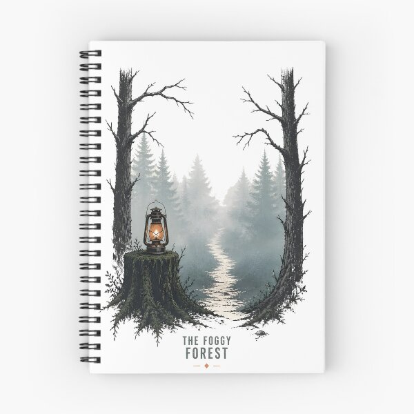 Item preview, The Foggy Forest – Foggy Footpath designed and sold by LiviuGligoros.