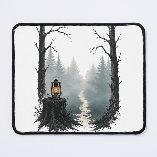 Item preview, The Foggy Forest – Foggy Footpath designed and sold by LiviuGligoros.