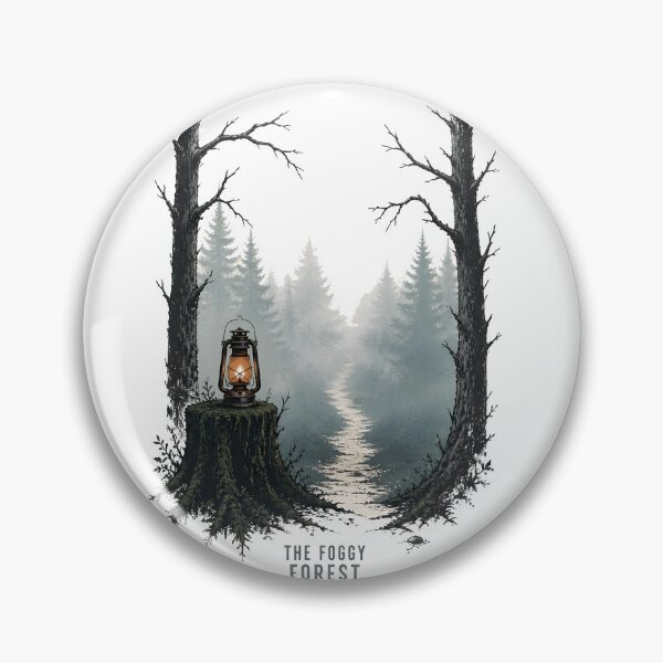 Item preview, The Foggy Forest – Foggy Footpath designed and sold by LiviuGligoros.