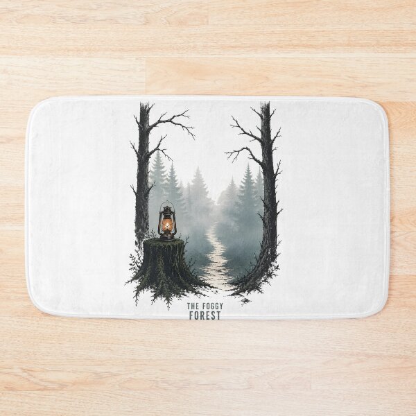 Item preview, The Foggy Forest – Foggy Footpath designed and sold by LiviuGligoros.