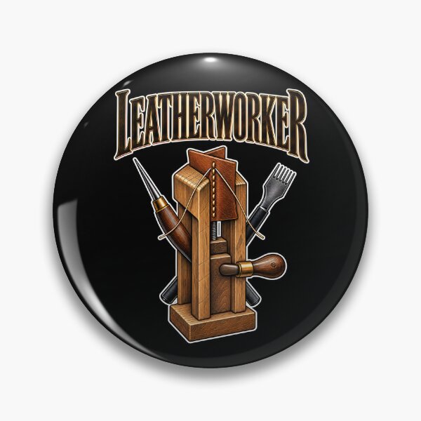 Item preview, LEATHERWORKER — HERITAGE designed and sold by PrintInkLab.