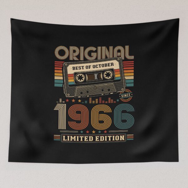 Item preview, 60th Birthday Gift Man Woman October 1966 Vintage Cassette designed and sold by Capisedo.