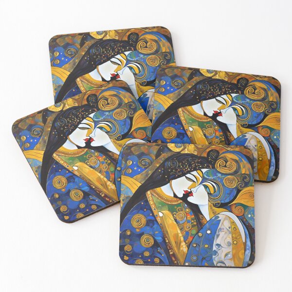 Item preview,  Abstract Lovers Art designed and sold by TheDarkWardrobe.