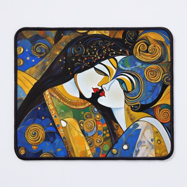 Item preview, Abstract Lovers Art designed and sold by TheDarkWardrobe.