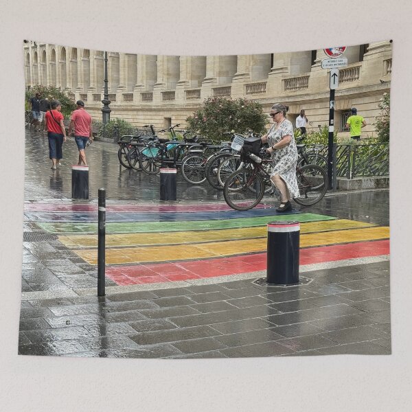 Item preview, Rainbow Crosswalk designed and sold by Marylou Badeaux.
