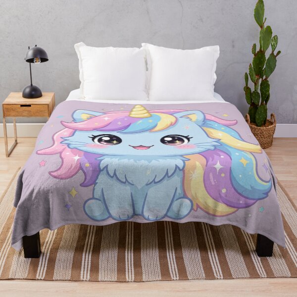 Item preview, Magical Caticorn Rainbow Unicorn Cat Sparkle designed and sold by Avenuse style.