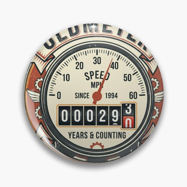Item preview, 30th Birthday Odometer - Funny Birthday Gift designed and sold by mulliere.