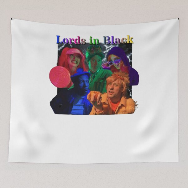 Item preview, Vintage 90s Graphic Design Lords in Black  designed and sold by jerrypaziane.
