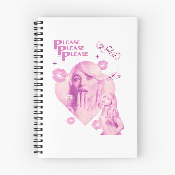 Item preview,  Please Please Please Sabrina Pink Heart Graphic designed and sold by colman04.