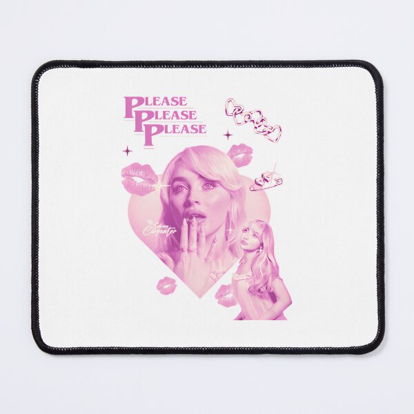 Item preview,  Please Please Please Sabrina Pink Heart Graphic designed and sold by colman04.