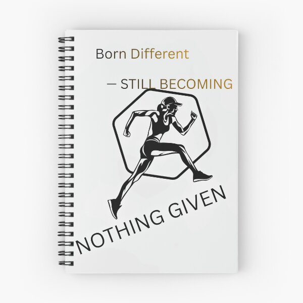Item preview, Born Different STILL BECOMING NOTHING GIVEN designed and sold by SodhaIqbalKasam.