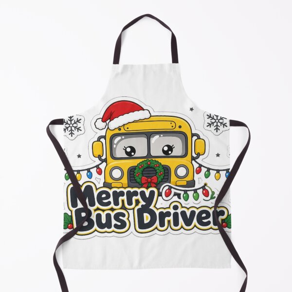 Item preview, School Bus Driver Christmas Merry Bus Driver designed and sold by Soft Merch.