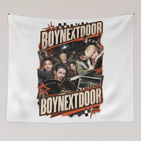 Item preview,  BOYNEXTDOOR Overdrive Era Group Portrait Illustration designed and sold by Valeree Store.