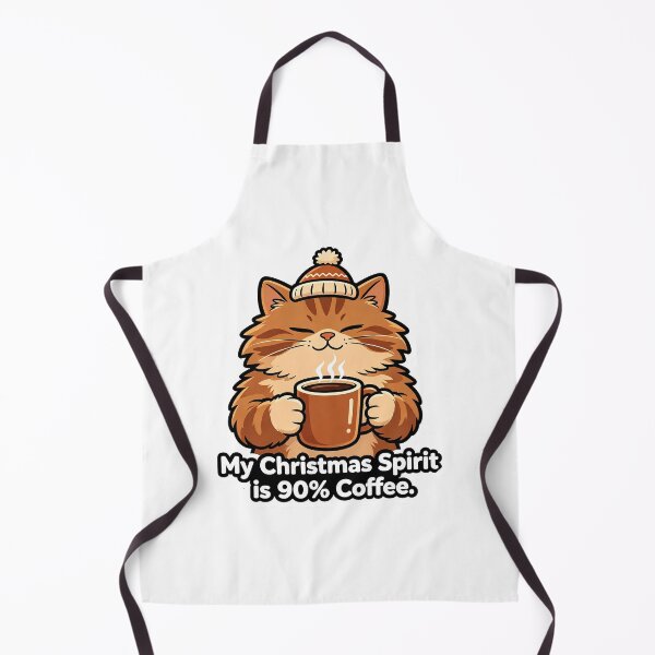 Item preview, My Christmas Spirit Is 90% Coffee designed and sold by Mystic & Celestial Art.