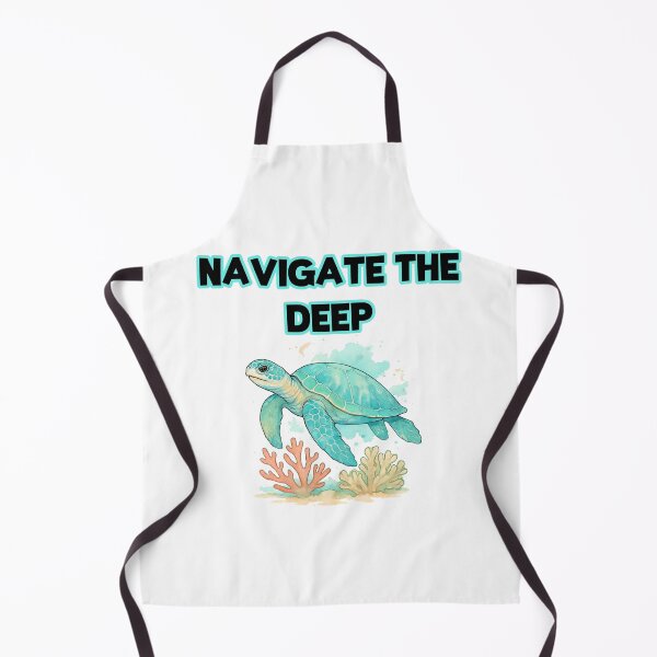 Item preview, Navigate The Deep Nautical Marine Graphic designed and sold by Dreamsartistry.