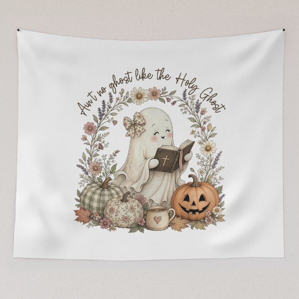 Item preview, Ain't No Ghost Like The Holy Ghost Funny Christian Halloween designed and sold by WilliaMaler.