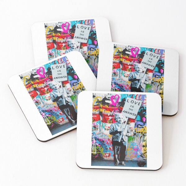 Item preview, Banksy Love Is The Answer  designed and sold by Sageandzz.