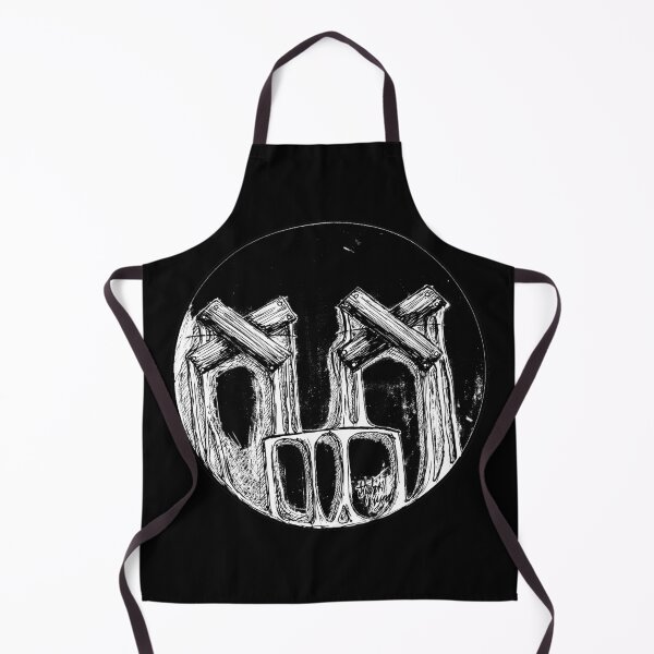 Item preview, Boarded Eyes Scar-E-Moji (Threshold Edition) High Contrast Blackwork Horror designed and sold by Grimmlar.