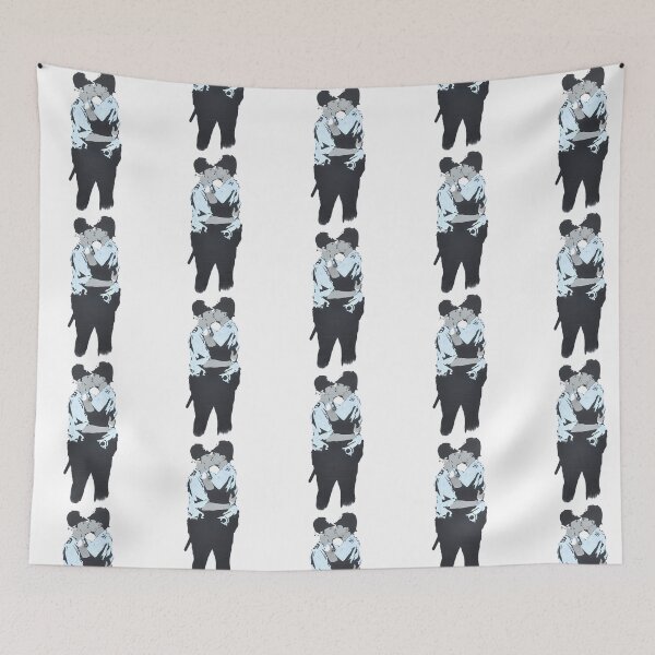 Item preview, Banksy Original Police Kiss designed and sold by Sageandzz.