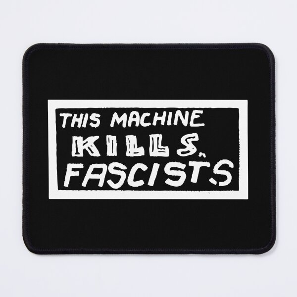 Item preview, This Machine Kills Fascists Woody Guthrie Protest Art designed and sold by baharsipit.