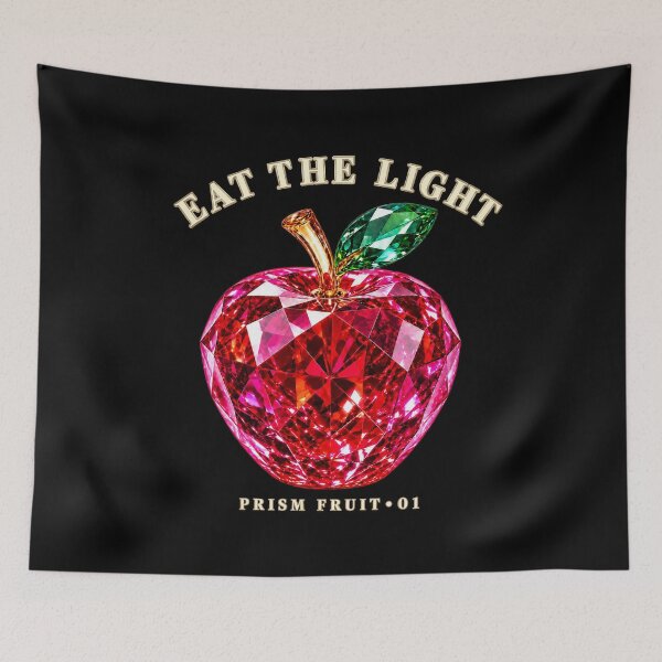 Item preview, Eat the Light – Ruby Crystal Apple designed and sold by RisingSun7199.