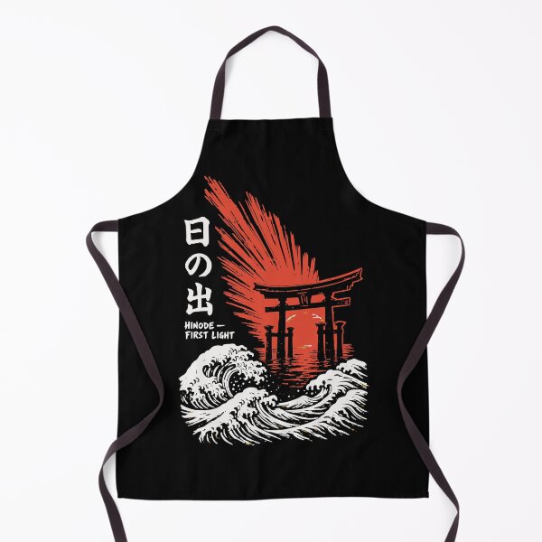 Item preview, Hinode First Light - Torii Gate Sunrise Ocean Waves designed and sold by WAVE-JP.