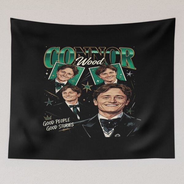 Item preview, Connor Wood Retro Bootleg Style - Good People Good Stories designed and sold by dunmerpa.