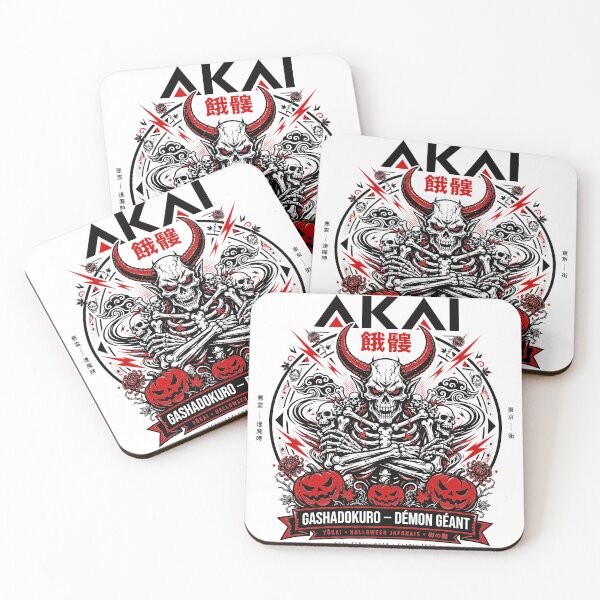 Item preview, Gashadokuro Giant Demon - Japanese Halloween Yokai AKAI Streetwear designed and sold by Tsuiho_art.