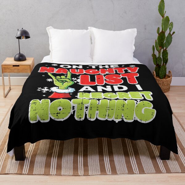 Item preview, Christmas Naughty List Regret Nothing Funny Xmas designed and sold by jerrimisty889.