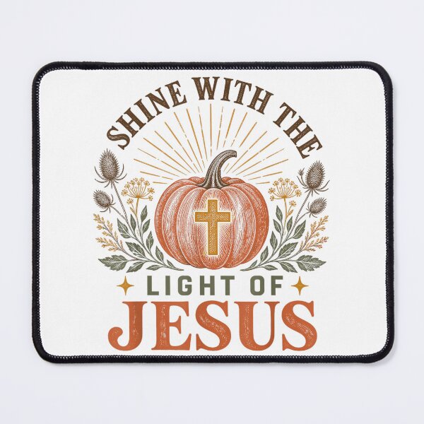 Item preview, Shine with Jesus Light Halloween Pumpkin Chrisitan Faith designed and sold by WilliaMaler.