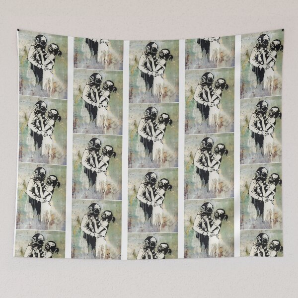 Item preview, Banksy Think Tank Art designed and sold by Sageandzz.