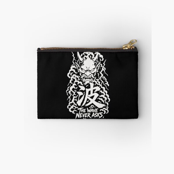 Item preview, Nami The Wave Never Asks - Oni Demon Storm Cloud Woodblock designed and sold by WAVE-JP.