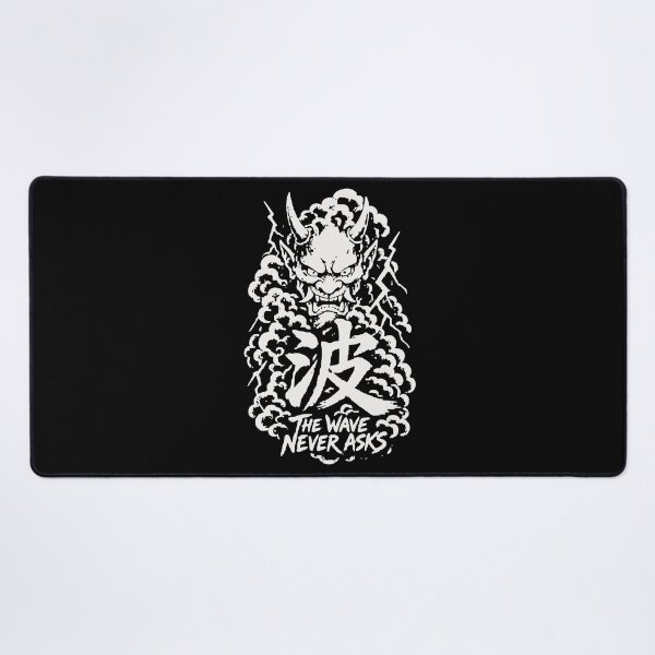 Item preview, Nami The Wave Never Asks - Oni Demon Storm Cloud Woodblock designed and sold by WAVE-JP.