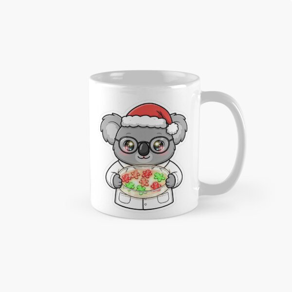 Item preview, Santa Koala Gingerbread Petri Dish Lab designed and sold by Wildlife-Walk.
