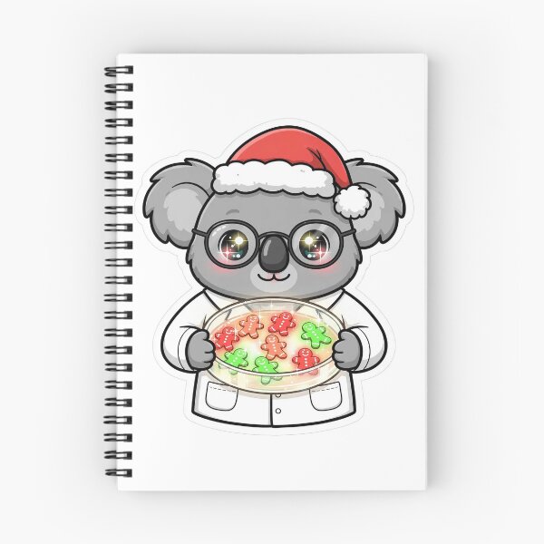 Item preview, Santa Koala Gingerbread Petri Dish Lab designed and sold by Wildlife-Walk.