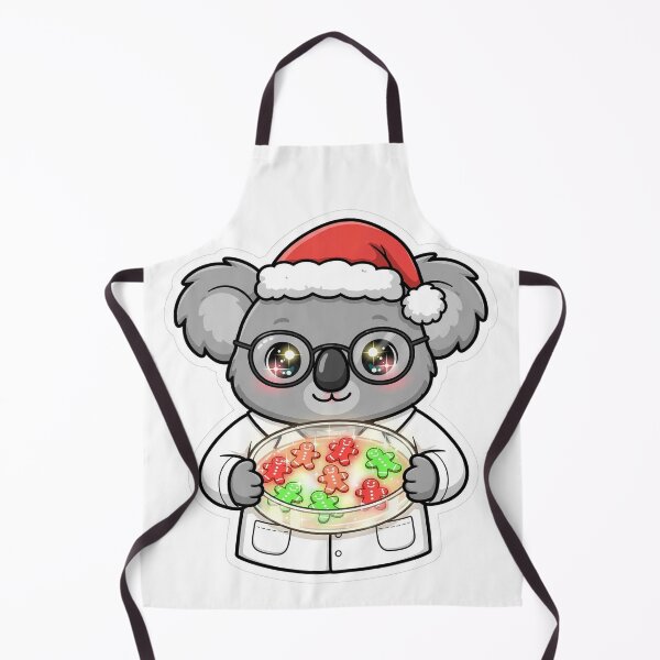 Item preview, Santa Koala Gingerbread Petri Dish Lab designed and sold by Wildlife-Walk.