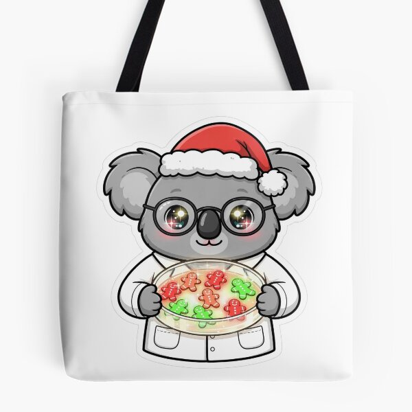 Item preview, Santa Koala Gingerbread Petri Dish Lab designed and sold by Wildlife-Walk.