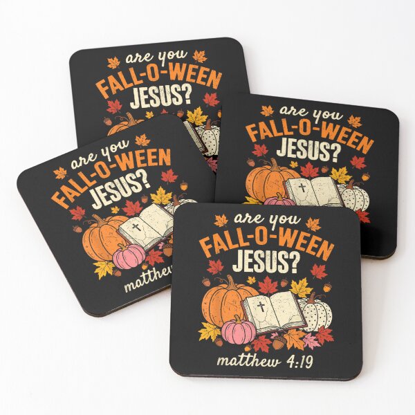 Item preview, are You Fall-O-Ween Jesus Matthew 4 19 Halloween Christian designed and sold by WilliaMaler.