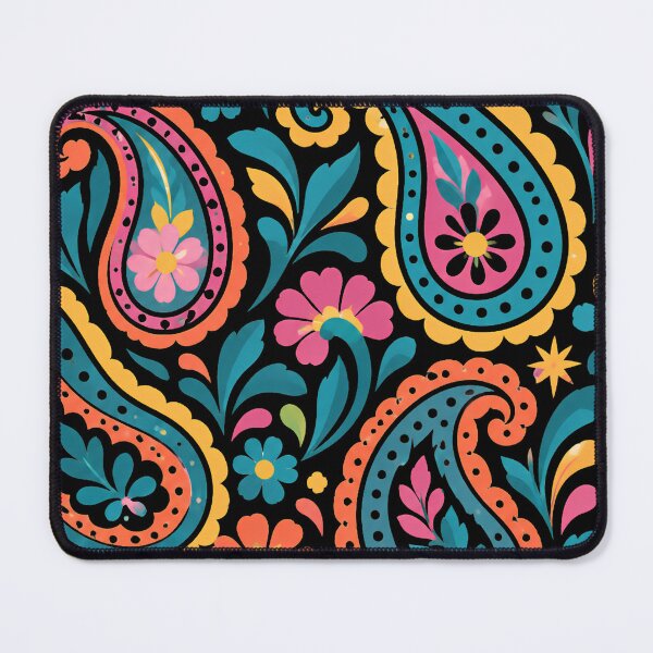 Item preview, Colorful Floral Paisley Seamless Pattern designed and sold by Skyrocketz.
