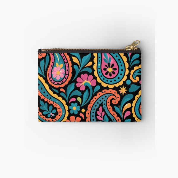 Item preview, Colorful Floral Paisley Seamless Pattern designed and sold by Skyrocketz.